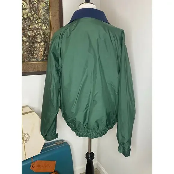 Vintage 90s Port Authority Challenger Jacket - Forest Green/Navy- Size M -AS IS - Picture 5 of 16